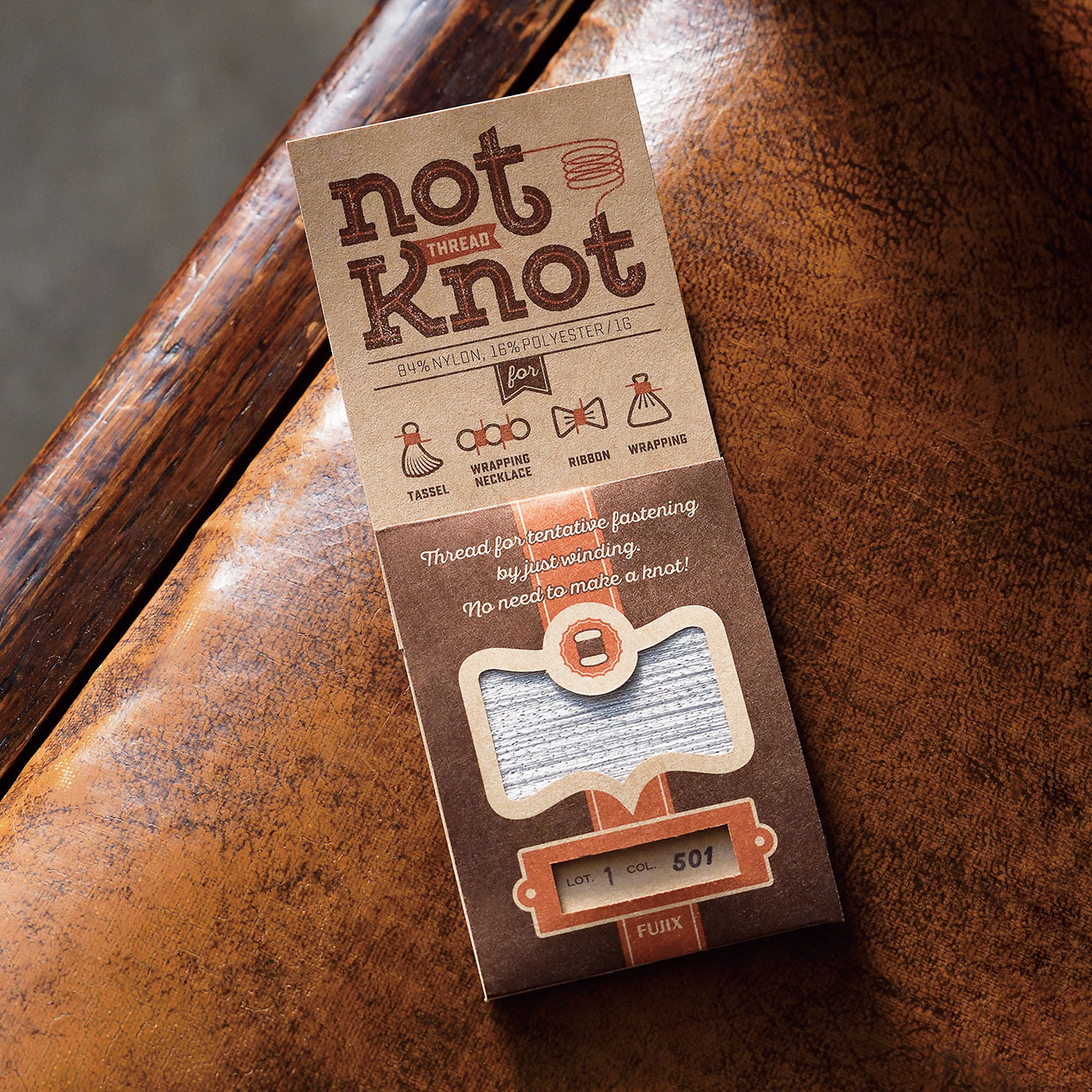 ラベルデザイン『not Knot（ノットノット）』フジックス｜photo-01