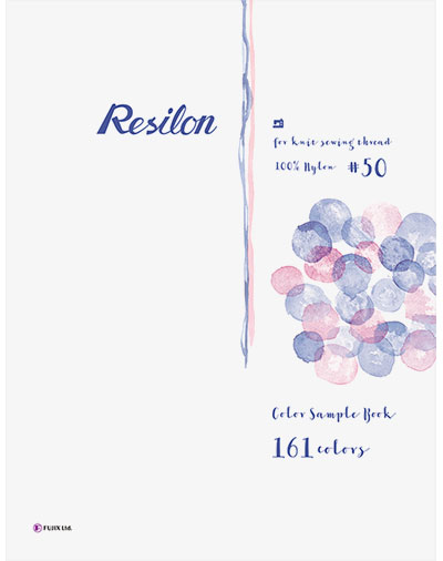 カラーサンプルブック｜糸の色見本帳『Resilon（レジロン）』フジックス