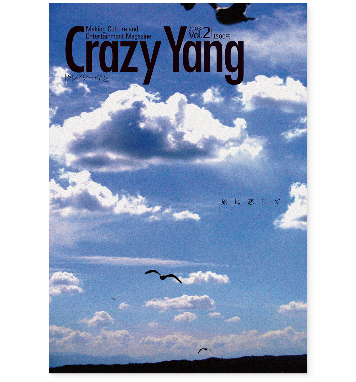 雑誌『Crazy Yang vol.2（クレイジー・ヤン 本誌2号）』Happy Kou-ing｜表紙
