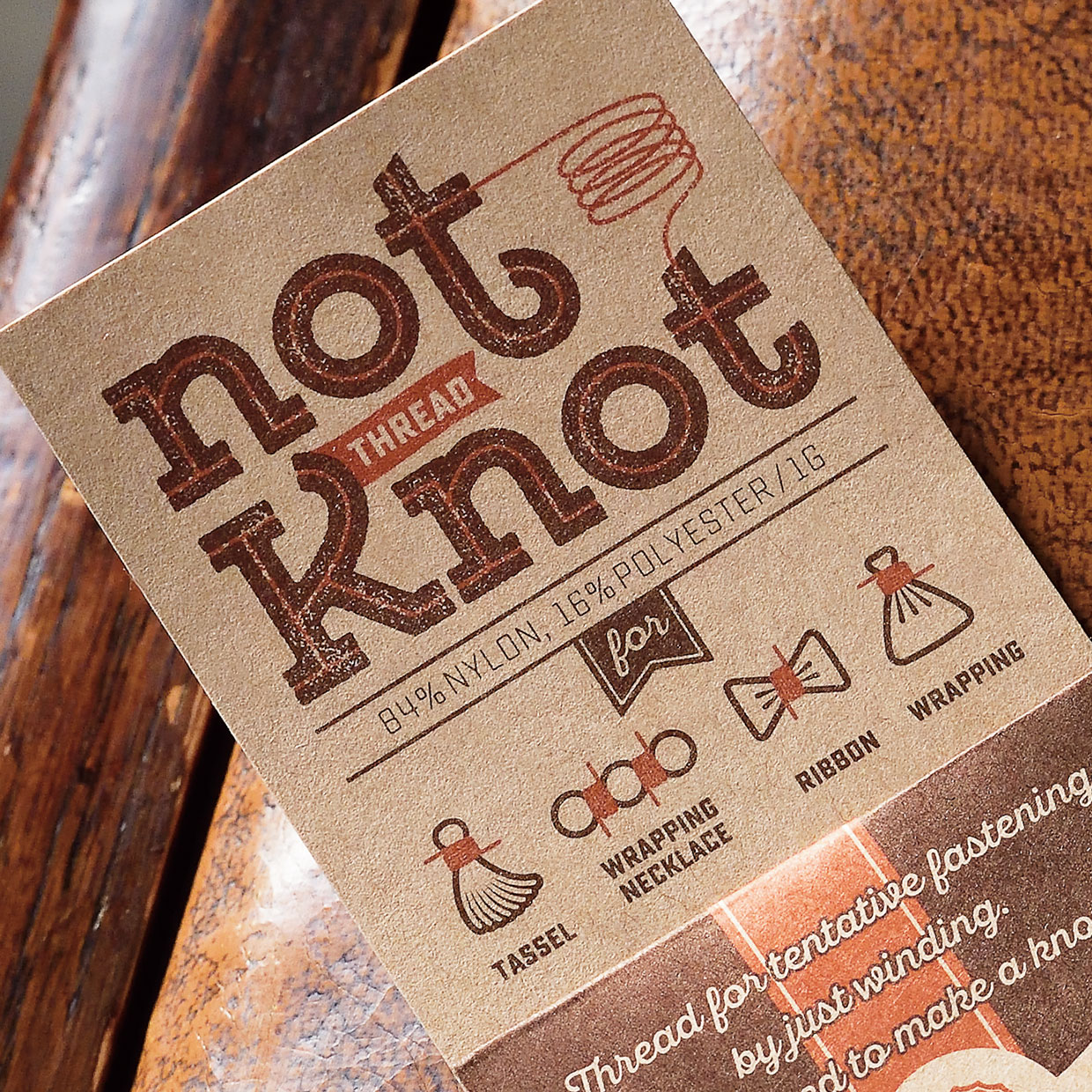 ラベルデザイン『not Knot（ノットノット）』フジックス｜photo-03